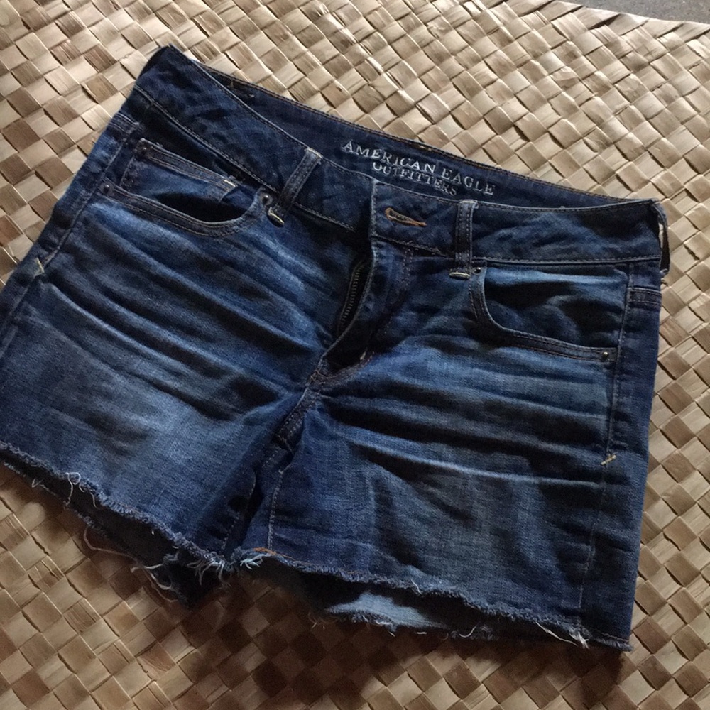 Dark fade American Eagle jean shorts